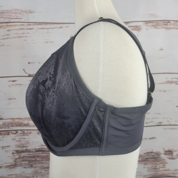 Soma Lightest Lift Perfect Coverage Bra Grey 40DD - Picture 2 of 5